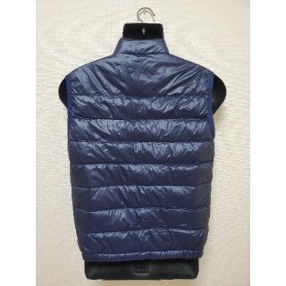 します PRADA ダウンベスト サイズ44 ネイビー☆の通販 by S・shop