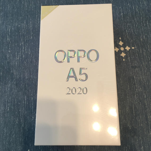 【新品未使用品】OPPO A5 2020 ブルー 64GB