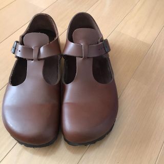 ビルケンシュトック(BIRKENSTOCK)のビルケンシュトック　ロンドン　38  ブラウン(ローファー/革靴)