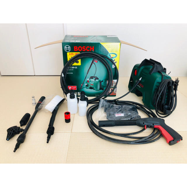 BOSCH(ボッシュ)のAQT 33-11 BOSCH ボッシュ　中古　高圧洗浄機 インテリア/住まい/日用品のインテリア/住まい/日用品 その他(その他)の商品写真