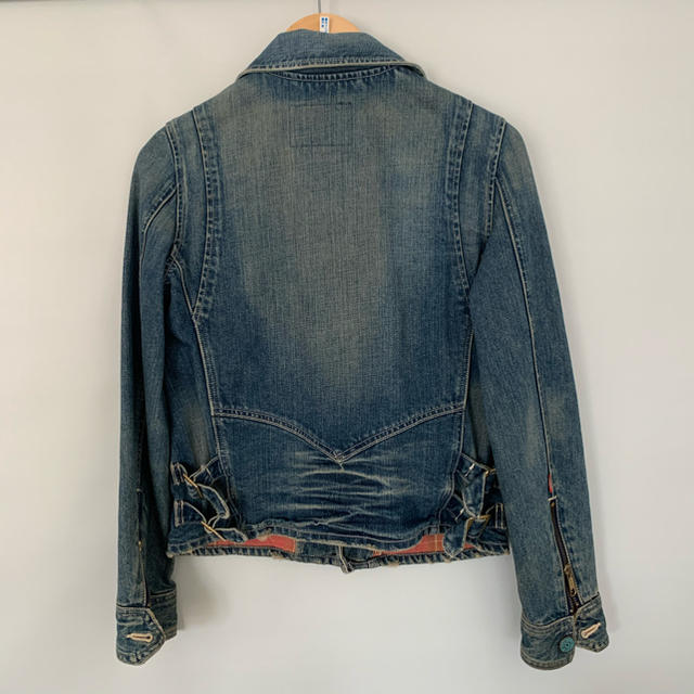 【【最終sale】vintage♡Levis デニムライダースジャケット 美品