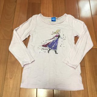 アナトユキノジョオウ(アナと雪の女王)のアナと雪の女王　キッズ　長袖　Tシャツ　120cm(Tシャツ/カットソー)