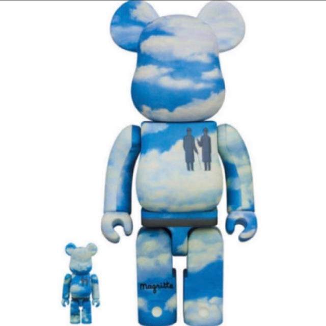 BE@RBRICK René Magritte 100% 400%即日配送