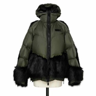 サカイ(sacai)のNike x sacai Women’s Parka Khaki Mサイズ (ダウンジャケット)