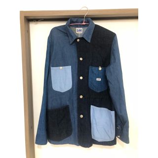 ソフ(SOPH)のSOPHNET×LEE デニム切替COLORMIXJACKET インディゴ M (Gジャン/デニムジャケット)