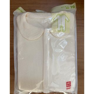 ユニクロ(UNIQLO)の新品♡ワッフルカバーオール♡(カバーオール)