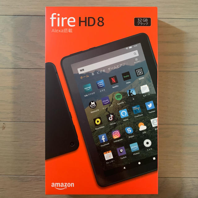 最新型 Amazon Fire HD 8 タブレット 32GB ブラック