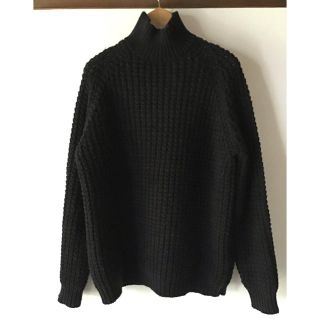 ポールハーデン(Paul Harnden)のCASEY CASEY MEN'S WAFFLE PULLOVER ハンドニット(ニット/セーター)