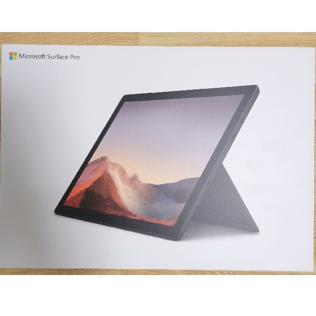 Microsoft - 専用Surface Pro 7 黒 PUV-00027 office未使用の通販 by KICKthem's shop