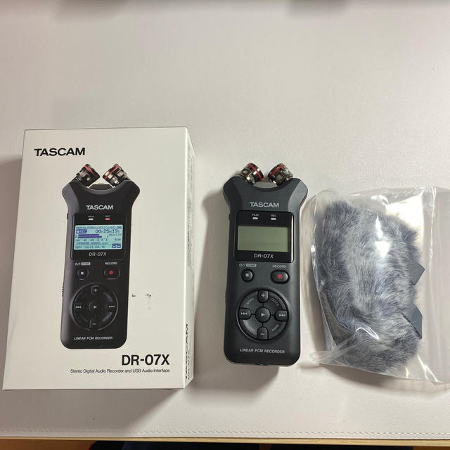 TASCAM DR-07X 本体(ウィンドジャマ付) 100％本物保証！ 7200円 www