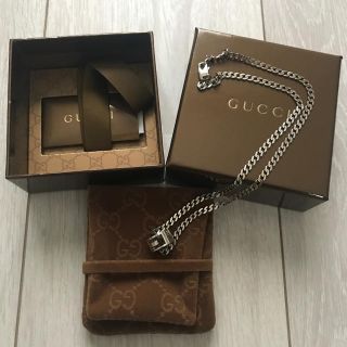 グッチ(Gucci)のGUCCI カットアウトG リング ネックレス (ネックレス)