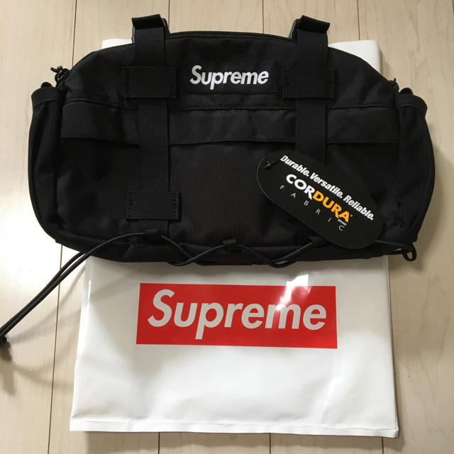 Supreme Waist Bag Black 19aw バッグ 黒