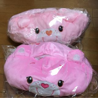 ケアベア(CareBears)の【新品未開封】ケアベア　ぬいぐるみティッシュカバー(ティッシュボックス)