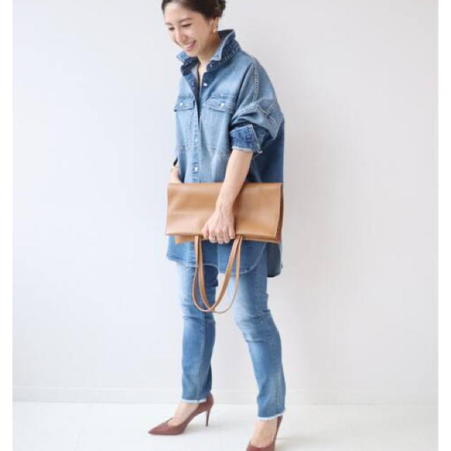 Plage(プラージュ)のHealthy denim/ヘルシーデニム　BLUE BIG シャツ レディースのトップス(シャツ/ブラウス(長袖/七分))の商品写真