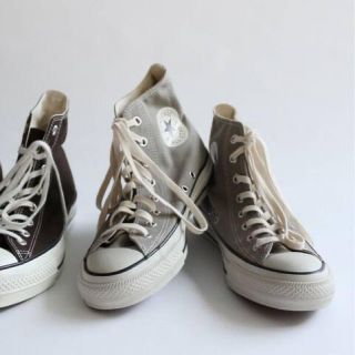 コンバース(CONVERSE)のrelume CONVERSEコンバース　ハイカット　グレー　スニーカー(スニーカー)