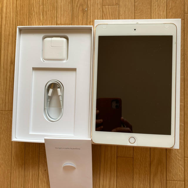 ○カラー【美品】iPad mini4 Wi-Fi+Cellular ゴールド 128GB