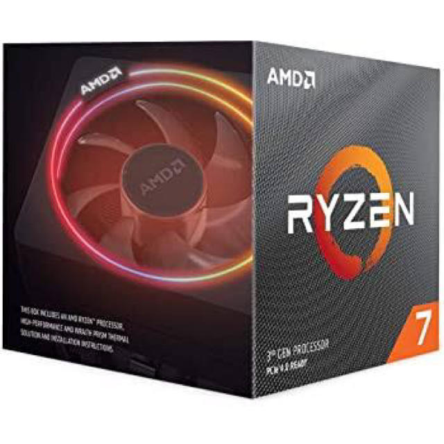 PCパーツAMD Ryzen 7 3700X 新品未使用 未開封