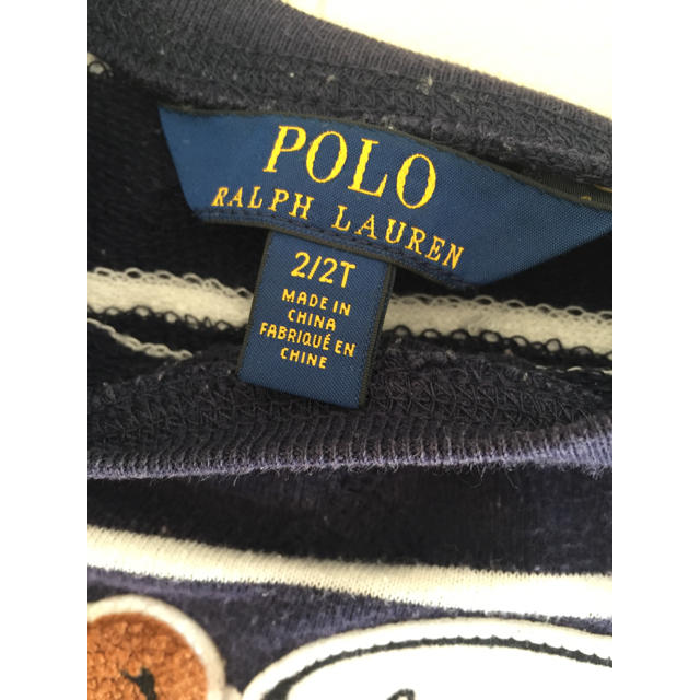 Ralph Lauren(ラルフローレン)のラルフローレン トレーナー ２T キッズ/ベビー/マタニティのキッズ服女の子用(90cm~)(Tシャツ/カットソー)の商品写真