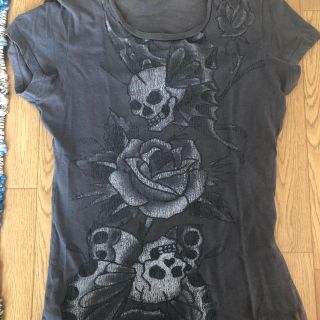 エドハーディー(Ed Hardy)のedhardyバタフライtシャツ(Tシャツ/カットソー(半袖/袖なし))