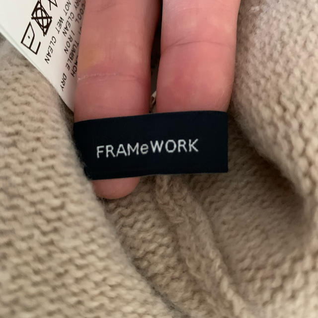 FRAMeWORK(フレームワーク)の専用　FRAMEWORK ウールカシミアセーター レディースのトップス(ニット/セーター)の商品写真