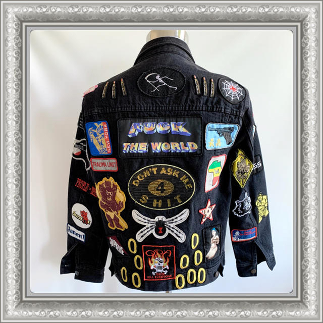 メール便可/取り寄せ Supreme シュプリーム デニムジャケット ワッペン