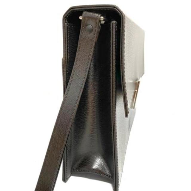 Dunhill(ダンヒル)のダンヒル セカンドバッグ 黒 レザー メンズのバッグ(セカンドバッグ/クラッチバッグ)の商品写真