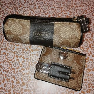 コーチ(COACH)のゴルフボールケースとティーケース(その他)