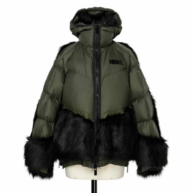 sacai(サカイ)のNike x sacai Women’s Parka KHAKI S レディースのジャケット/アウター(ダウンジャケット)の商品写真