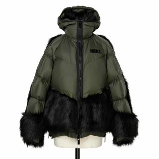 サカイ(sacai)のNike x sacai Women’s Parka KHAKI S(ダウンジャケット)