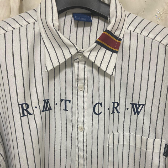 ROMANTIC CROWN(ロマンティッククラウン) ストライプシャツ