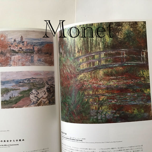 絵画book -monet エンタメ/ホビーの美術品/アンティーク(絵画/タペストリー)の商品写真