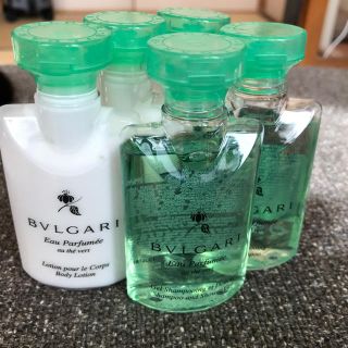 ブルガリ(BVLGARI)のブルガリ　アメニティ　シャンプー１コンディショナー１(旅行用品)