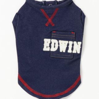 エドウィン(EDWIN)の新品　EDWIN/エドウイン/ワッペンポケットシャツ/犬服(ドッグウェア)(犬)