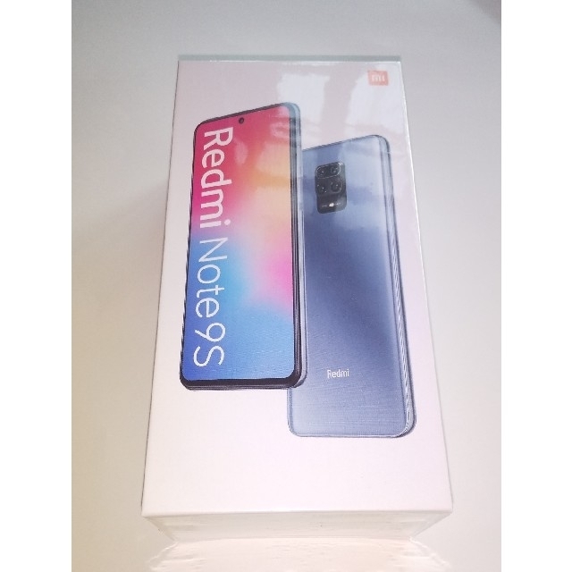 新品未開封 Redmi Note 9S 64GB ブルー