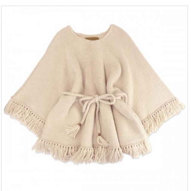 nowos 20aw knit poncho