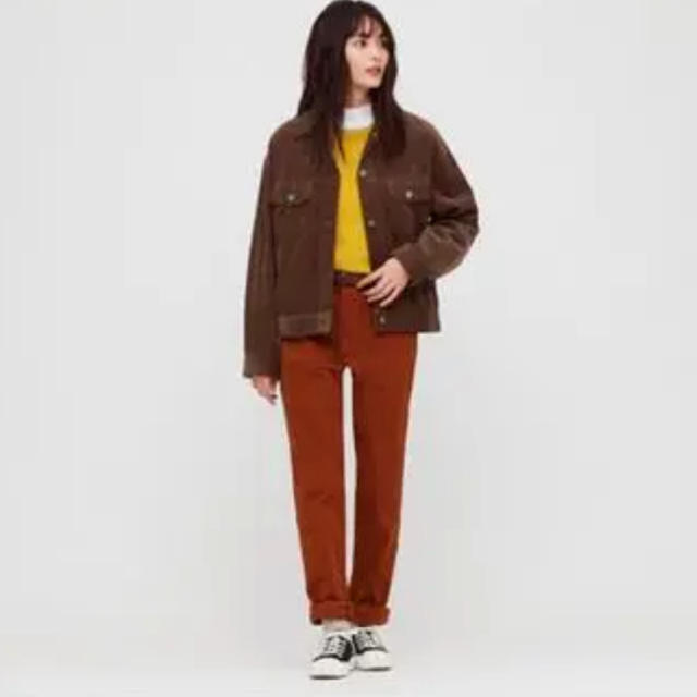 UNIQLO(ユニクロ)の紗栄子さん愛用　ユニクロ　コーデュロイのジャケット レディースのジャケット/アウター(ダウンジャケット)の商品写真
