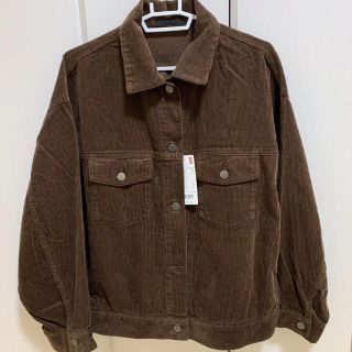 ユニクロ(UNIQLO)の紗栄子さん愛用　ユニクロ　コーデュロイのジャケット(ダウンジャケット)