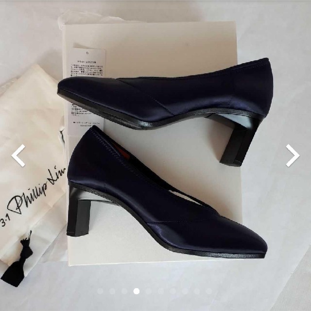 3.1 Phillip Lim - 3.1 Phillip Lim Vカットパンプス ネイビーの通販 by 766|スリーワンフィリップリムならラクマ 総合3位