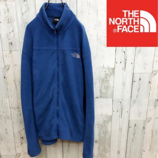 ザノースフェイス(THE NORTH FACE)の【激安大特価】ノースフェイス　フリース　ブルー　メンズXL(ブルゾン)