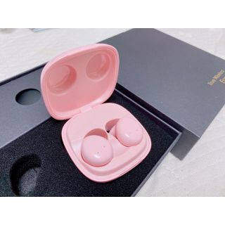 【新品】ブルートゥース　イヤフォン　イヤホン　Bluetooth ピンク色(ヘッドフォン/イヤフォン)