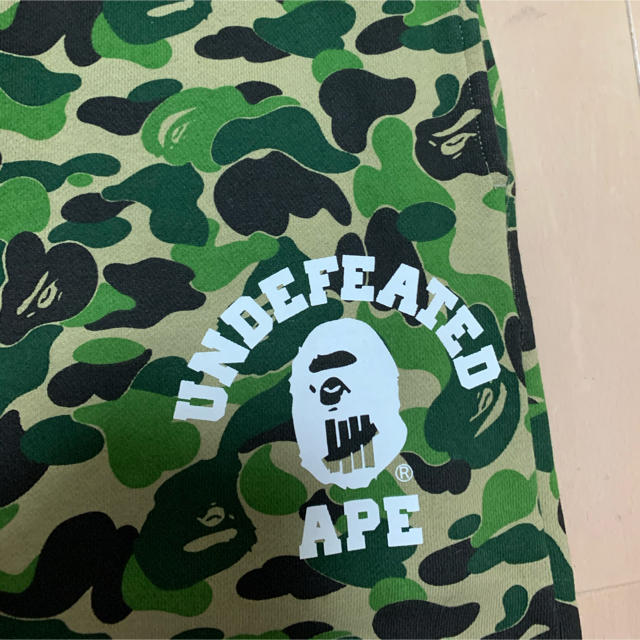 激レアXL! BAPE×undefeated ABCカモスウェットパンツ緑 | svetinikole