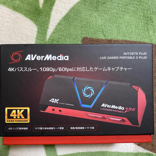 AverMedia Live Gamer Portable 2 Plus エンタメ/ホビーのゲームソフト/ゲーム機本体(携帯用ゲームソフト)の商品写真