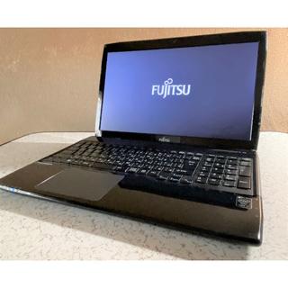 フジツウ(富士通)の爆速 i7-4702MQ 新SSD512G 8GB Lifebook AH53R(ノートPC)