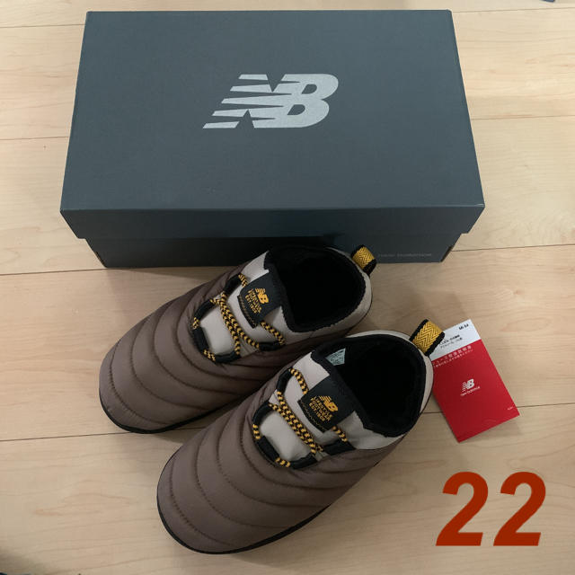 New Balance(ニューバランス)のニューバランス　モックシューズ  moc ブラウン　22 レディースの靴/シューズ(スニーカー)の商品写真