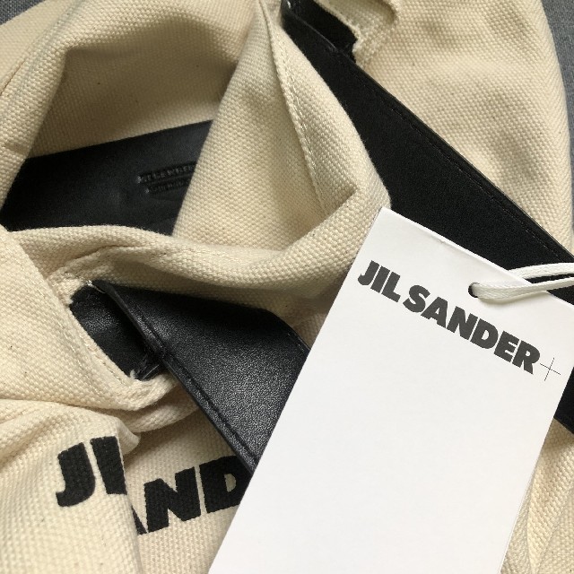 Jil Sander(ジルサンダー)の新品 19aw ジルサンダー jil sander ロゴ キャンバス トート レディースのバッグ(トートバッグ)の商品写真