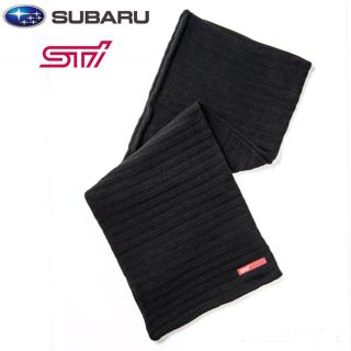 スバル(スバル)のスバル SUBARU STI  公式グッズ ニットマフラー 新品未使用 送料無料(マフラー)