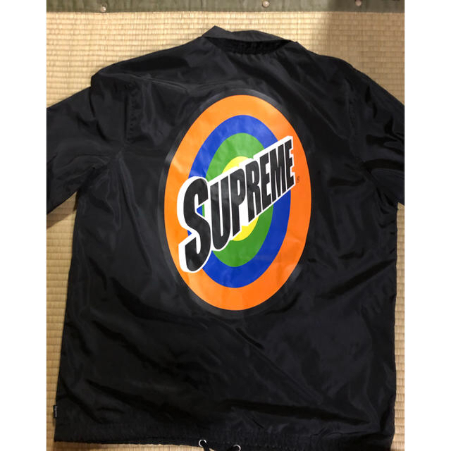 supreme スピンロゴ　コーチジャケット