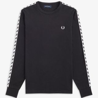 フレッドペリー(FRED PERRY)のフレッドペリー　ロンT 新作　ブラック(Tシャツ/カットソー(七分/長袖))