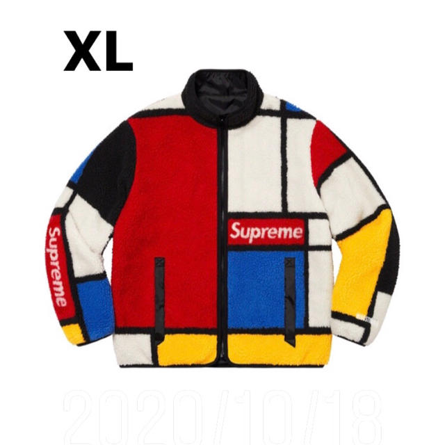 Supreme Reversible Colorblocked FleeceXLジャケット/アウター