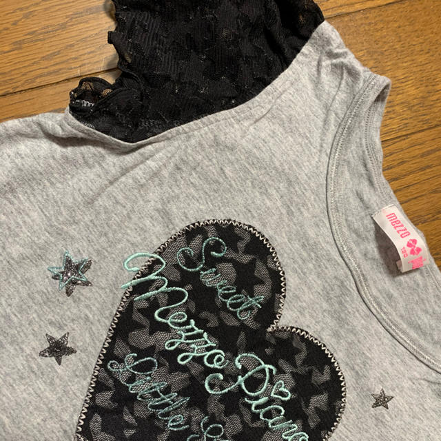 mezzo piano(メゾピアノ)のメゾピアノ　Tシャツ120センチ キッズ/ベビー/マタニティのキッズ服女の子用(90cm~)(Tシャツ/カットソー)の商品写真